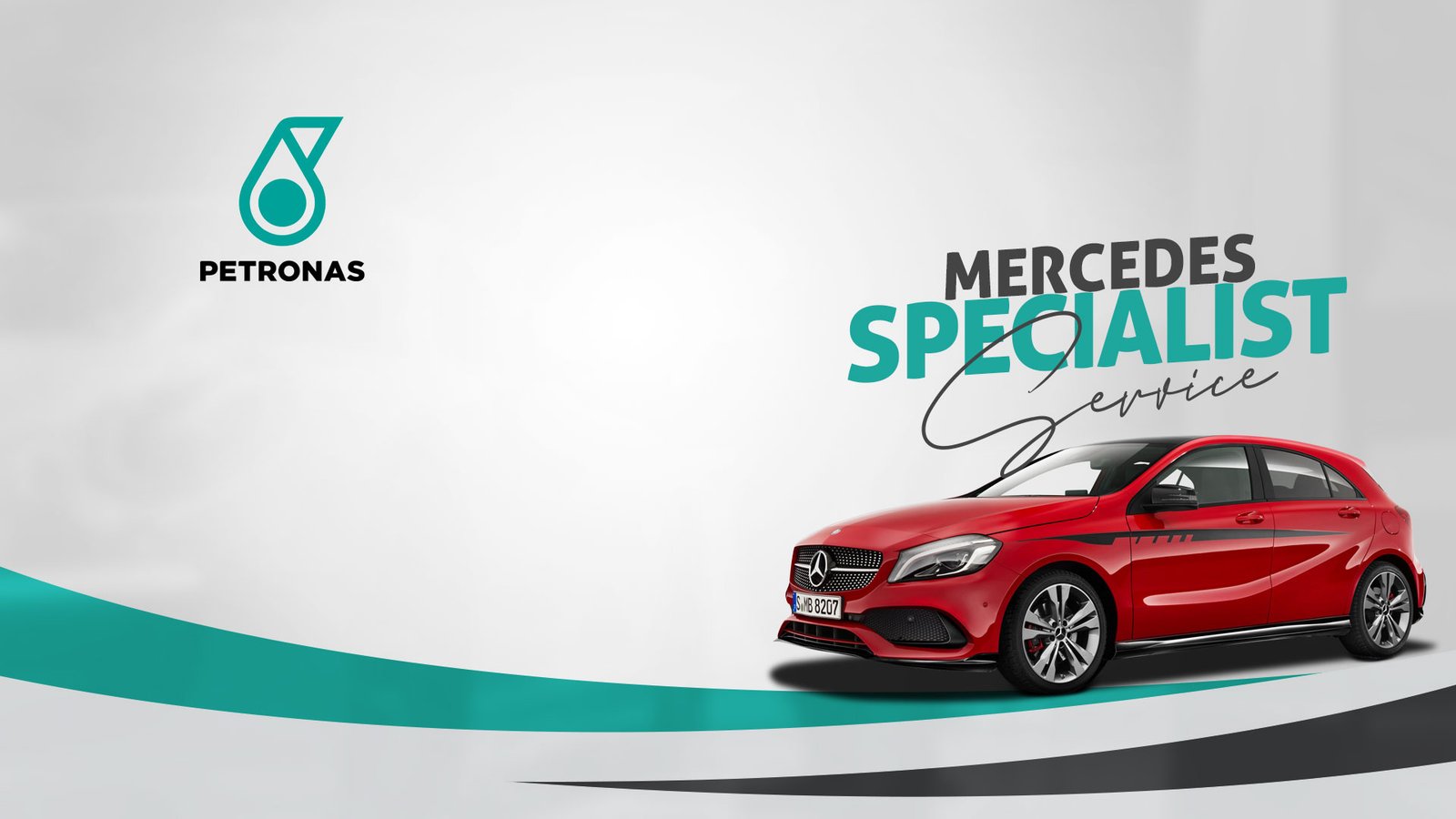 Mercedes-Benz being cared for at the Prestige Motorworks workshop