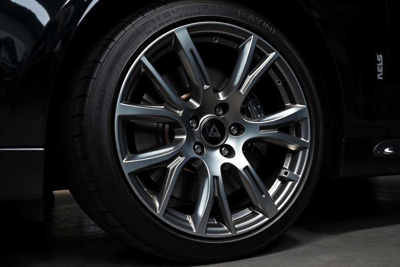 Refurbished Mercedes-Benz alloy wheels